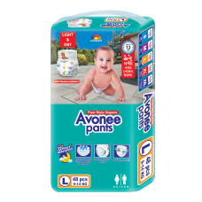 Avonee Jumbo Pack Large Pant Diaper 9-14Kg 48Pcs